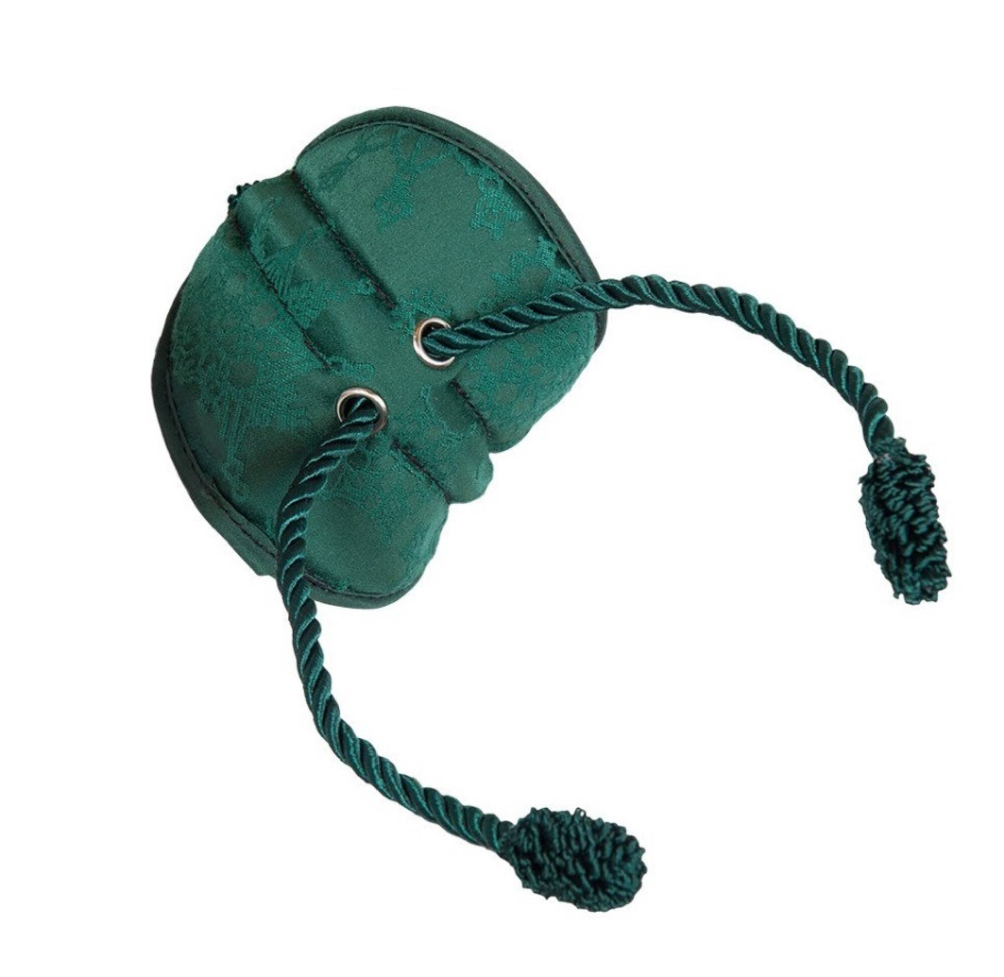 7.25" Snowflakes Patterned Banister Protecting Christmas Garland Ties, 3ct.